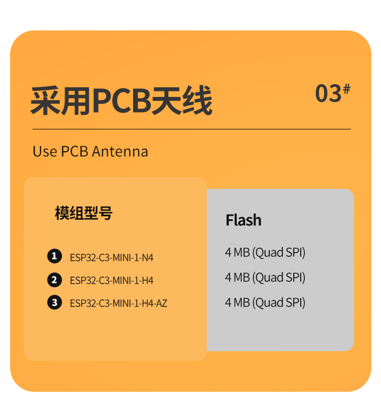 樂(lè)鑫一級(jí)代理商ESP32-C3-MINI-1 wifi與藍(lán)牙一體模塊wifi模組廠(chǎng)商